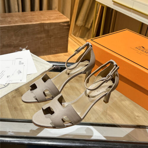 High Quality Luxury Hermes High Heel Sandals – Style 96963 product detail