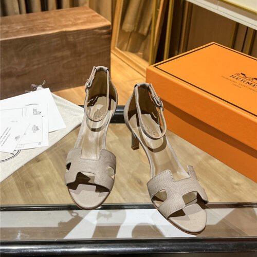 High Quality Luxury Hermes High Heel Sandals – Style 96963 product detail