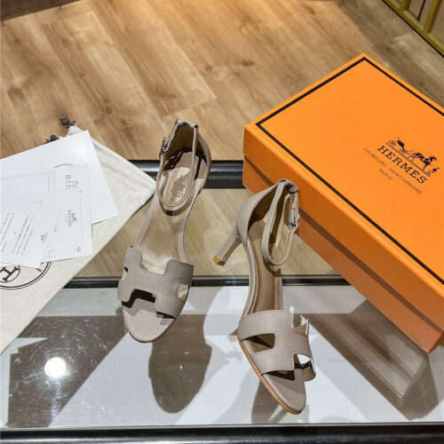 High Quality Luxury Hermes High Heel Sandals – Style 96963 product detail