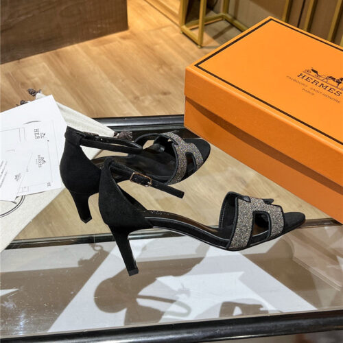High Quality Luxury Hermes High Heel Sandals – Ref Rh-10739 product detail