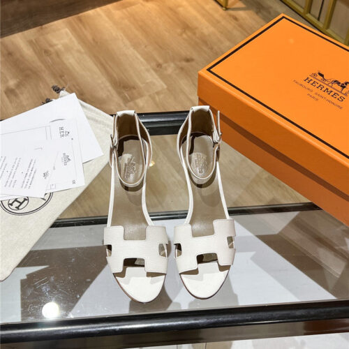 High Quality Luxury Hermes High Heel Sandals – Style 95267 product detail