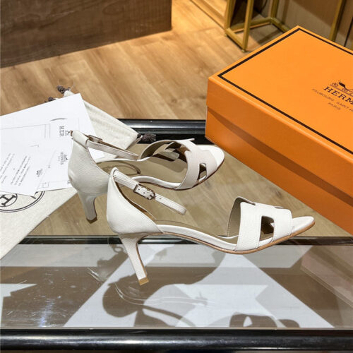 High Quality Luxury Hermes High Heel Sandals – Style 95267 product detail