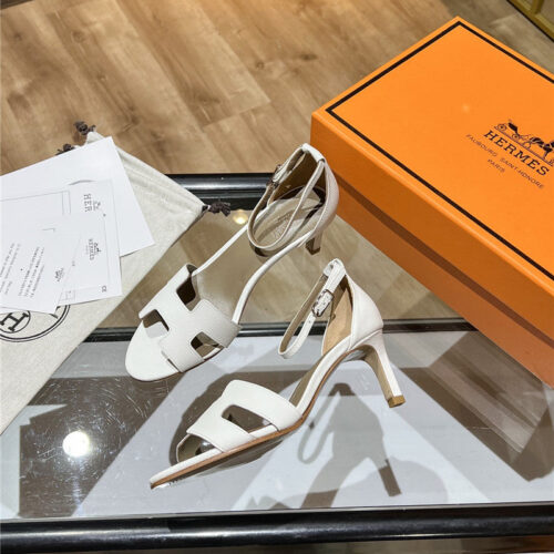 High Quality Luxury Hermes High Heel Sandals – Style 95267 product detail