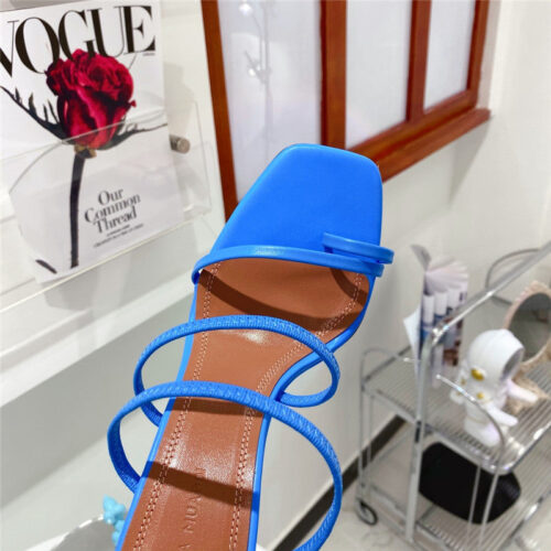 High Quality Luxury Amina Muaddi Wedge Slippers product detail