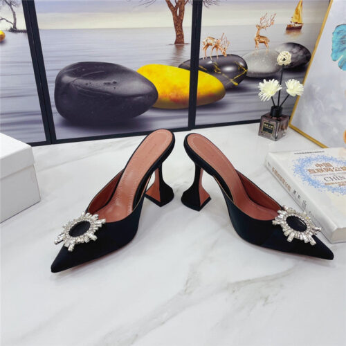 High Quality Luxury Amina Muaddi Sandal Heels product detail