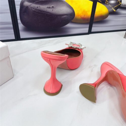 High Quality Luxury Amina Muaddi Sandal Heels – Style 37571 product detail