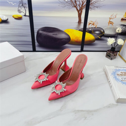 High Quality Luxury Amina Muaddi Sandal Heels – Style 37571 product detail