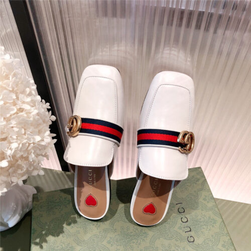 High Quality Luxury Gucci GG Flat Slippers – Style 34419 product detail