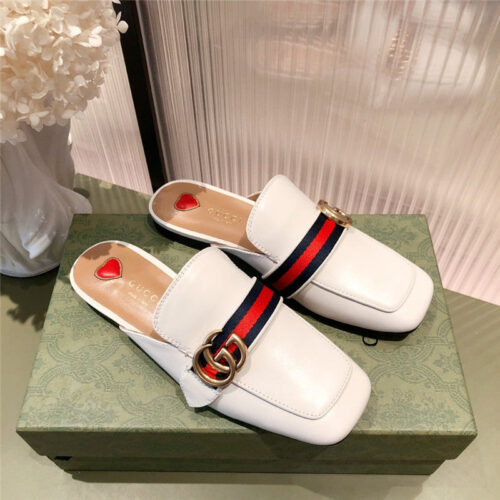 High Quality Luxury Gucci GG Flat Slippers – Style 34419