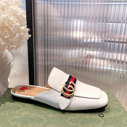 High Quality Luxury Gucci GG Flat Slippers – Style 34419 product detail