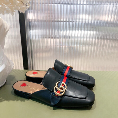 High Quality Luxury Gucci GG Flat Slippers – Style 67187