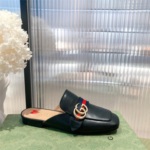 High Quality Luxury Gucci GG Flat Slippers – Style 67187 product detail
