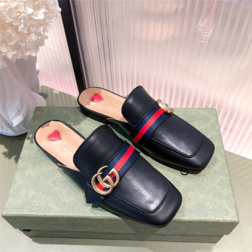 High Quality Luxury Gucci GG Flat Slippers – Style 67187 product detail