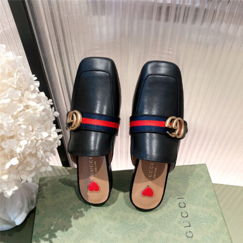 High Quality Luxury Gucci GG Flat Slippers – Style 67187 product detail