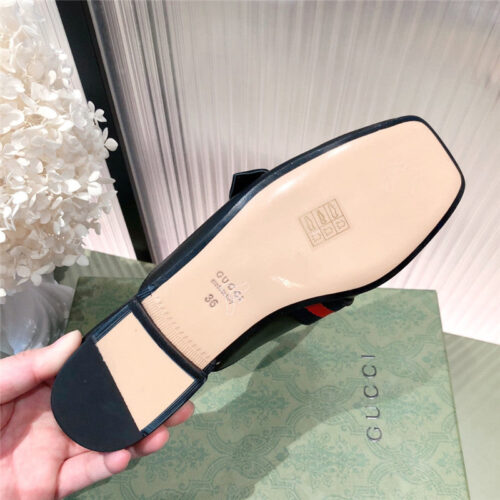 High Quality Luxury Gucci GG Flat Slippers – Style 67187 product detail