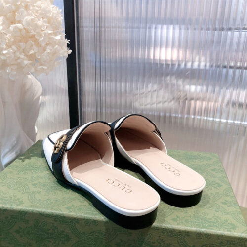 High Quality Luxury Gucci GG Flat Slippers – Style 32723 product detail