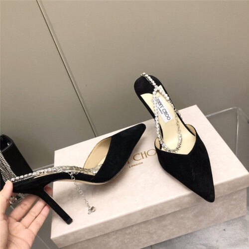 High Quality Luxury Jimmy Chooy High Heel Wedding Dress Sandals – Style 27031 product detail