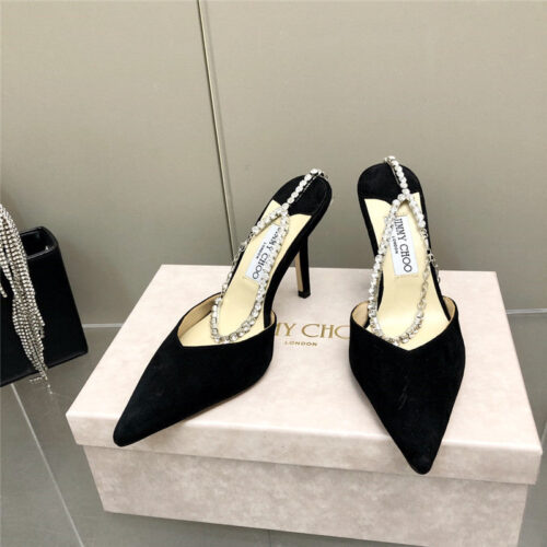 High Quality Luxury Jimmy Chooy High Heel Wedding Dress Sandals – Style 27031 product detail