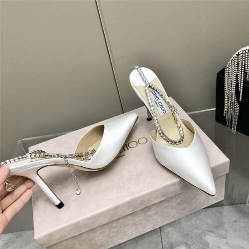 High Quality Luxury Jimmy Chooy High Heel Wedding Dress Sandals – Style 82391 product detail