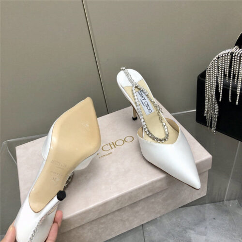 High Quality Luxury Jimmy Chooy High Heel Wedding Dress Sandals – Style 82391 product detail