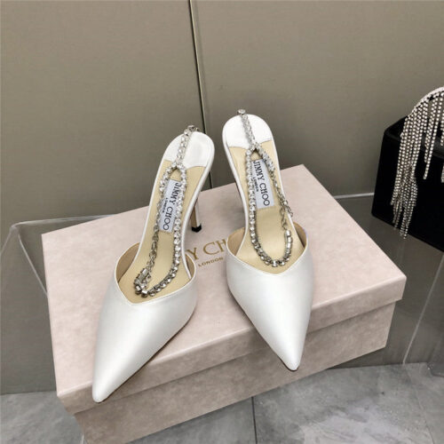 High Quality Luxury Jimmy Chooy High Heel Wedding Dress Sandals – Style 82391 product detail