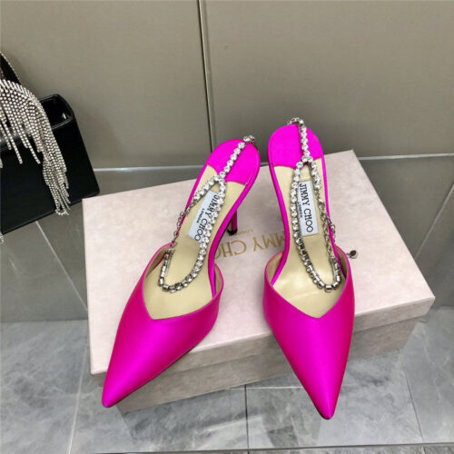 High Quality Luxury Jimmy Chooy High Heel Wedding Dress Sandals – Style 89175 product detail