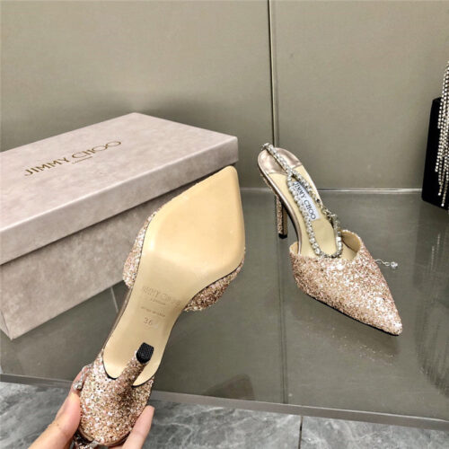 High Quality Luxury Jimmy Chooy High Heel Wedding Dress Sandals product detail