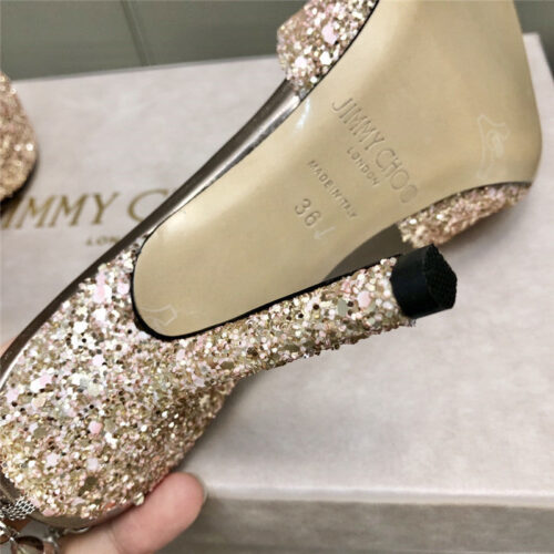 High Quality Luxury Jimmy Chooy High Heel Wedding Dress Sandals product detail