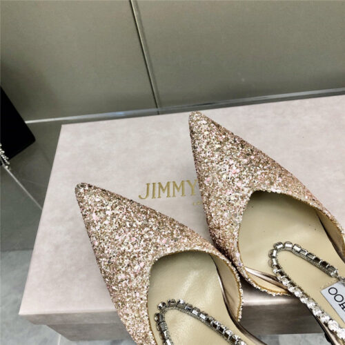 High Quality Luxury Jimmy Chooy High Heel Wedding Dress Sandals product detail