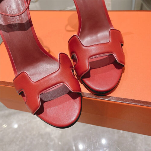 High Quality Luxury Hermes High Heel Sandals Womens – Style 88483 product detail