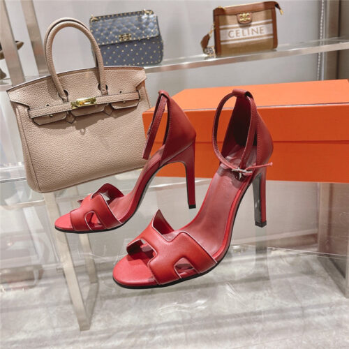 High Quality Luxury Hermes High Heel Sandals Womens – Style 88483 product detail