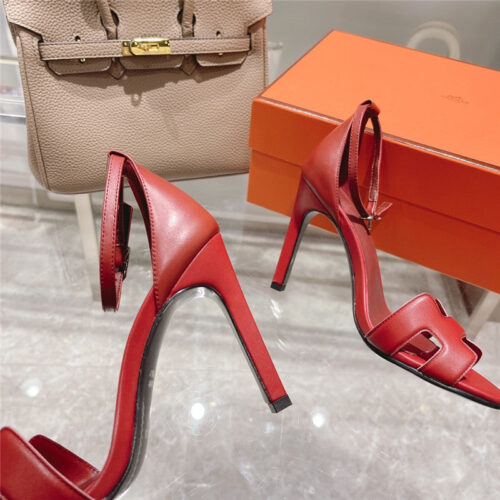 High Quality Luxury Hermes High Heel Sandals Womens – Style 88483 product detail