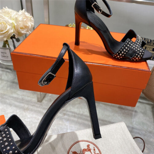 High Quality Luxury Hermes High Heel Sandals Womens – Style 55715 product detail