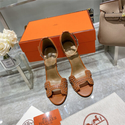 High Quality Luxury Hermes High Heel Sandals Womens product detail