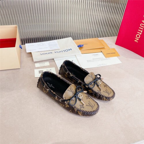 High Quality Luxury Louis Vuitton Flat Shoes – Style 03779