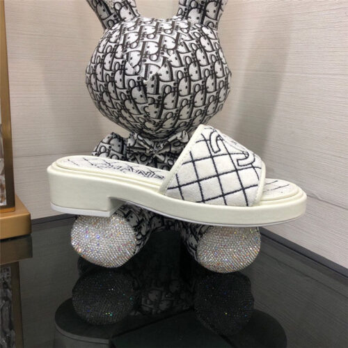 High Quality Luxury Chanel Clog Slippers – Style 35718 product detail