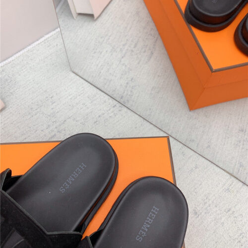 High Quality Luxury Hermes Flat Sandals – Style 28099 product detail