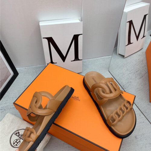 High Quality Luxury Hermes Flat Sandals – Style 29795 product detail
