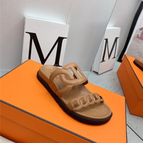 High Quality Luxury Hermes Flat Sandals – Style 29795 product detail