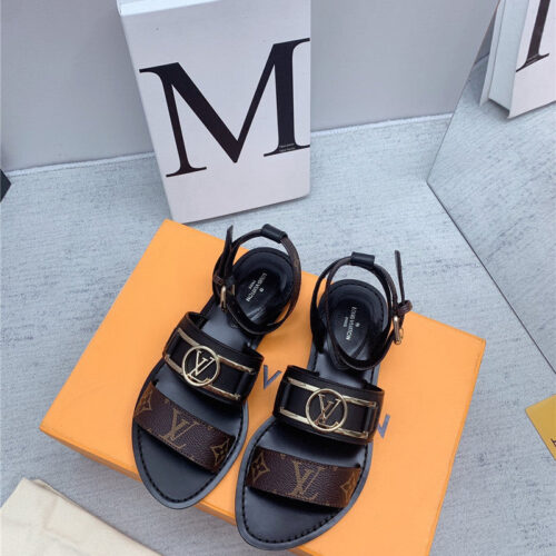 High Quality Luxury Louis Vuitton Classic Sandals alternate view