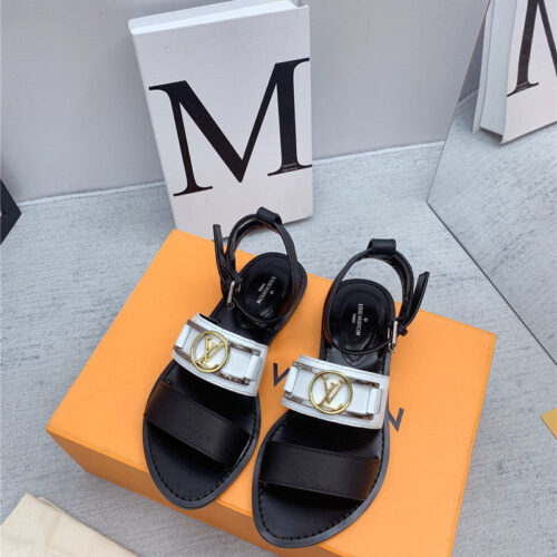 High Quality Luxury Louis Vuitton Classic Sandals – Style 03843 alternate view