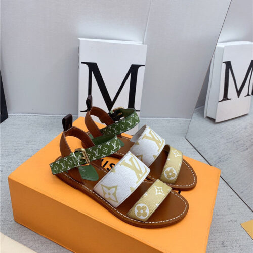 High Quality Luxury Louis Vuitton Classic Sandals – Style 36611