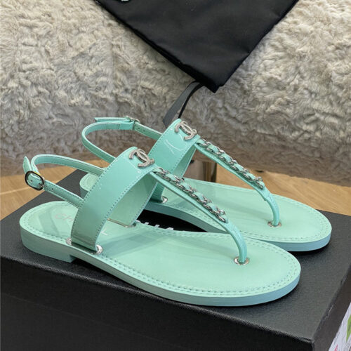 High Quality Luxury Chanel Flip Flops – Style 09830 alternate view