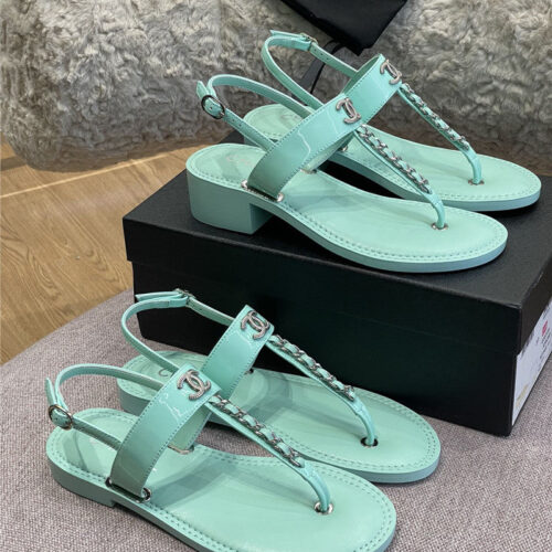 High Quality Luxury Chanel Flip Flops – Style 09830 product detail