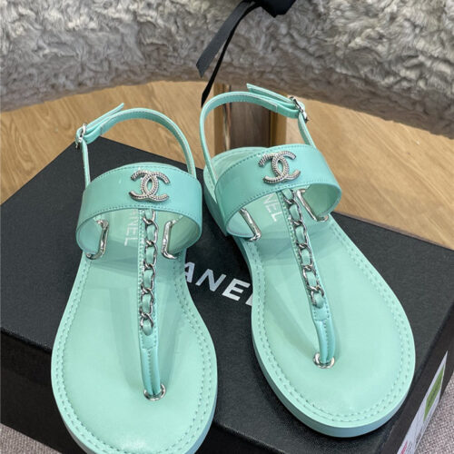 High Quality Luxury Chanel Flip Flops – Style 09830 product detail