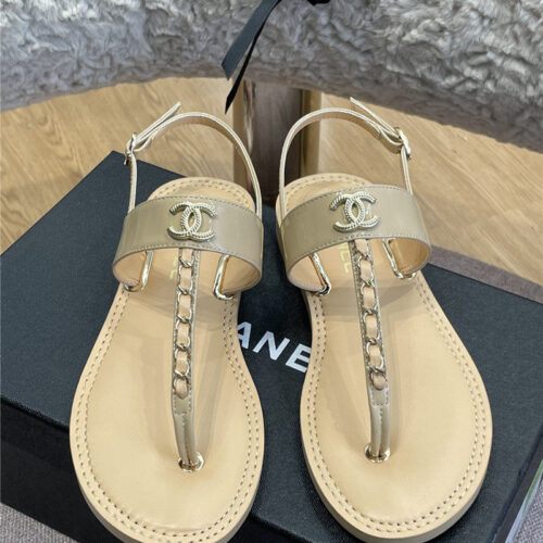 High Quality Luxury Chanel Flip Flops – Style 78758 product detail