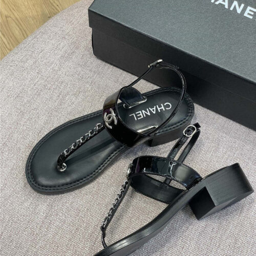 High Quality Luxury Chanel Flip Flops – Style 16614 product detail