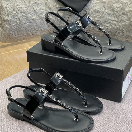 High Quality Luxury Chanel Flip Flops – Style 16614 product detail