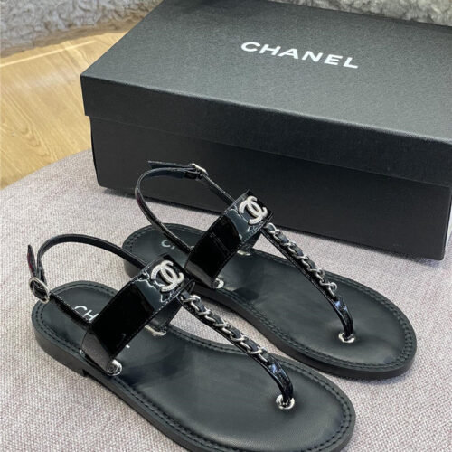 High Quality Luxury Chanel Flip Flops – Style 16614