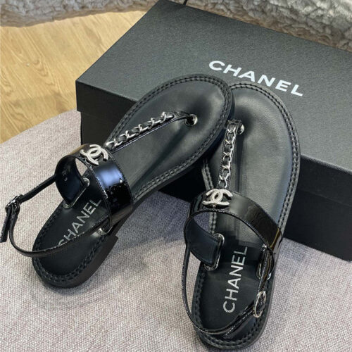 High Quality Luxury Chanel Flip Flops – Style 16614 product detail